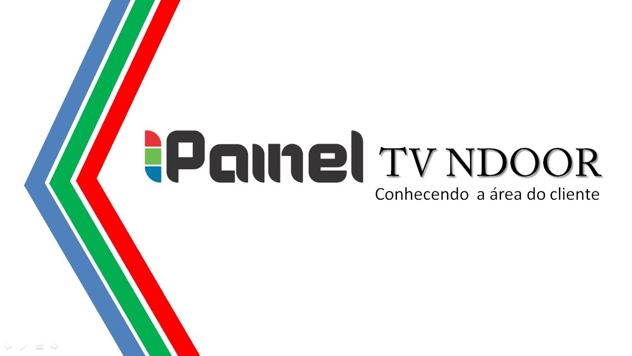 iPainel TV Indoor - &Aacute;rea do Cliente