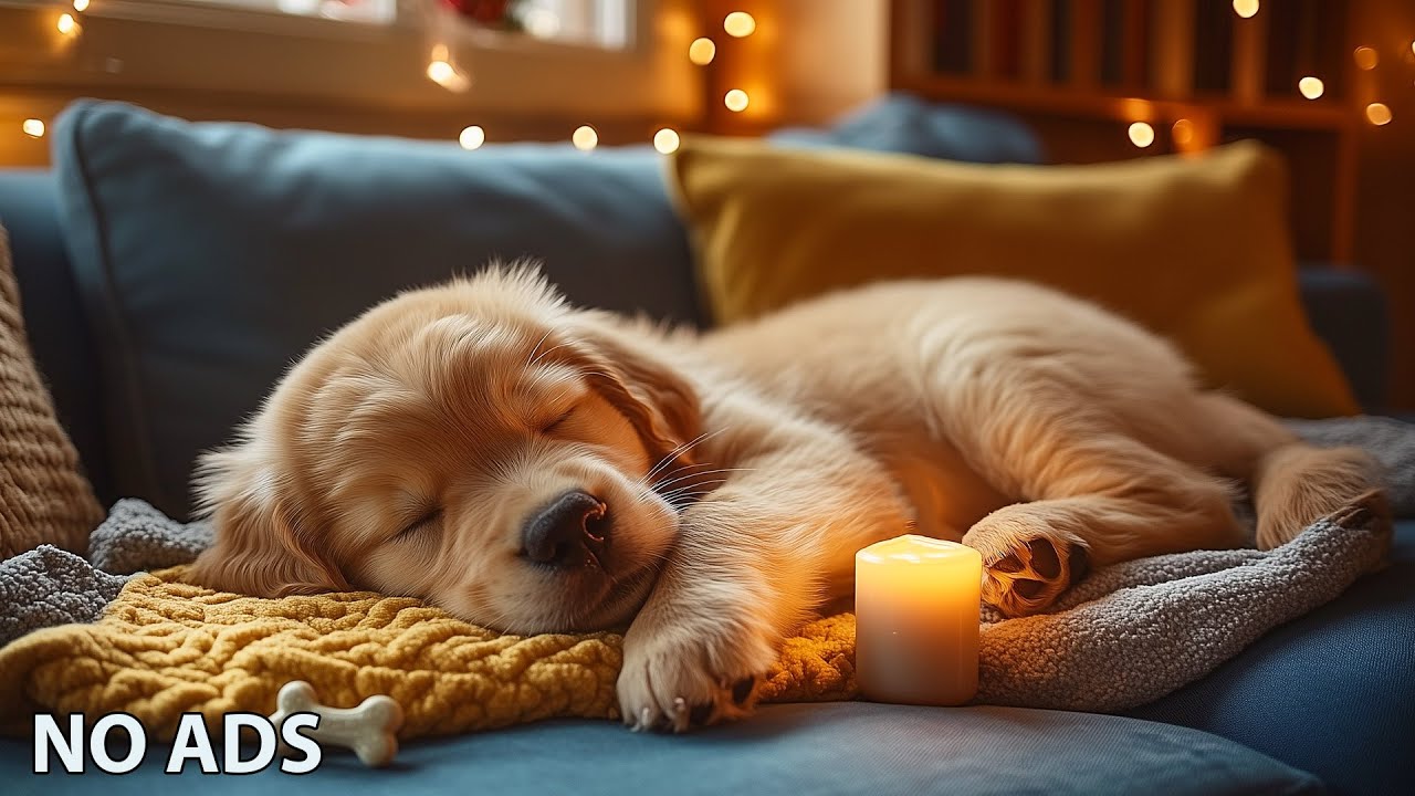 12 Hours Calming Dog Music🎵Soothing Piano💖Dog Separation Anxiety Music🐶Calming Music💖No Ads