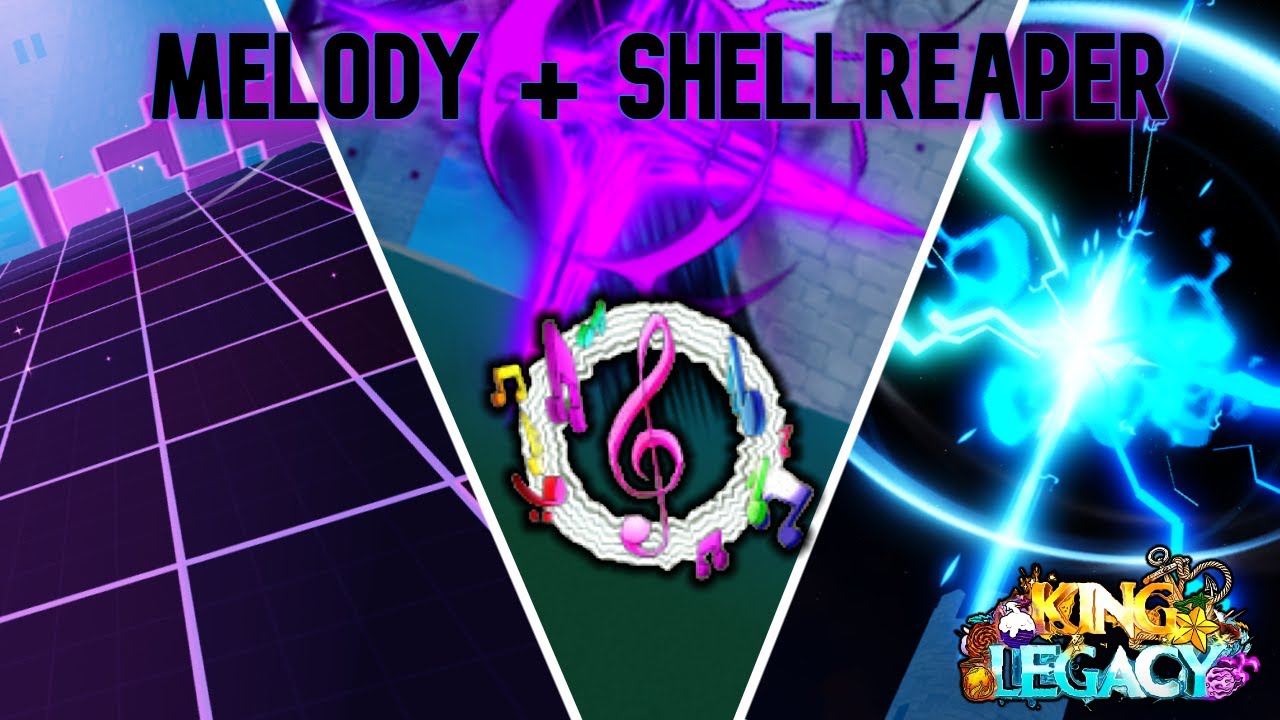 MELODY X MYTHICAL SHELLREAPER PVP (INFINITE COMBO!!!) KING LEGACY UPDATE 9