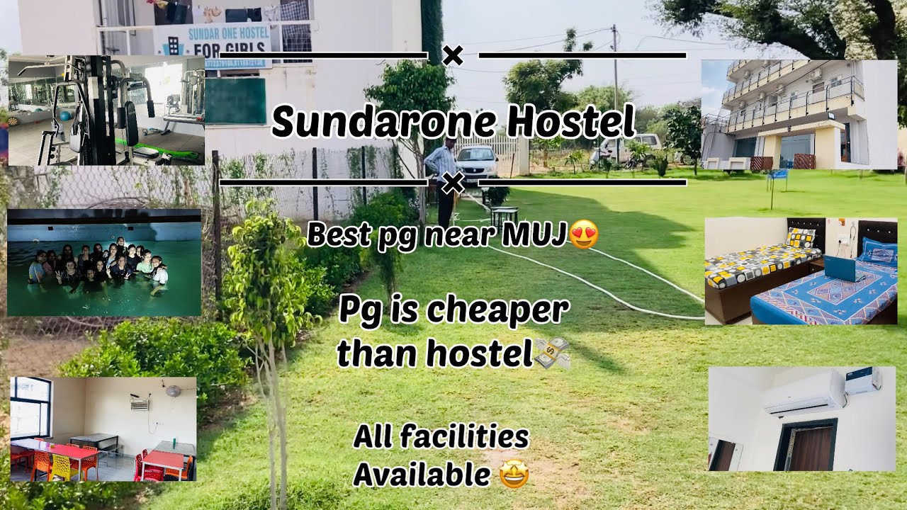 SUNDARONE HOSTEL NEAR Manipal University Jaipur| Best pg around MUJ #mujeres  #manipaluniversity