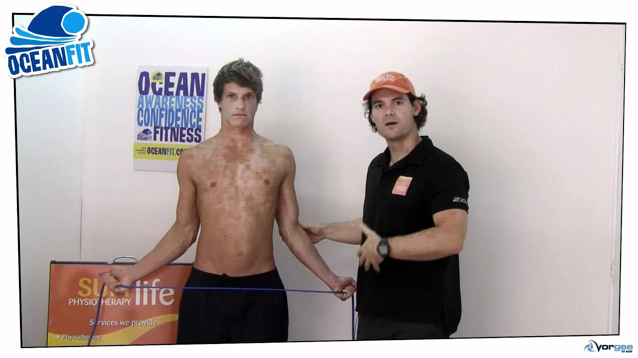 OceanFit: How to treat swimmers shoulder