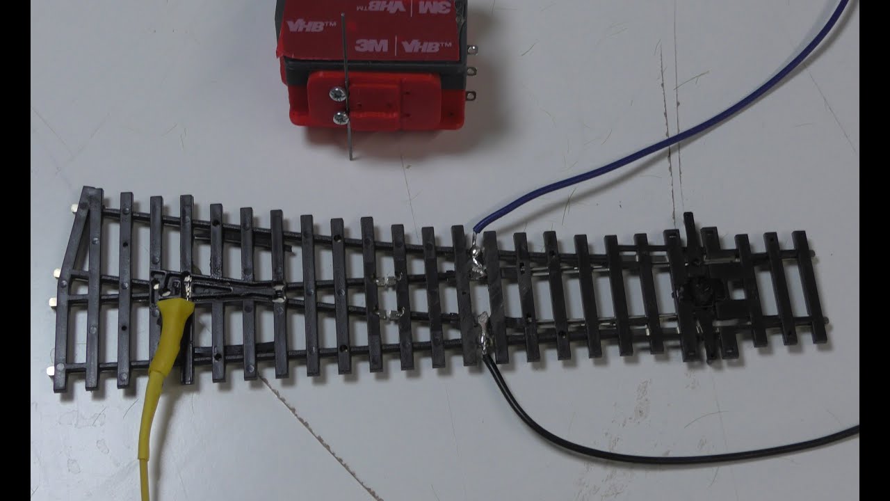 MODIF AIGUILLAGE SUR CODE 100 PECO ELECTROFROG