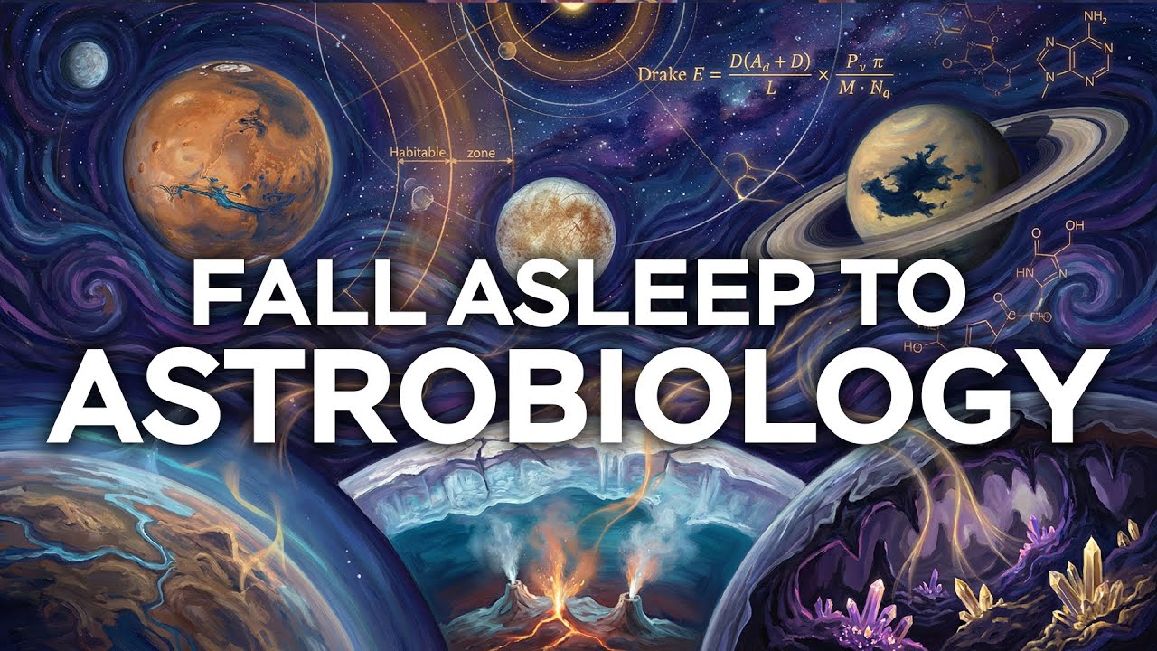 Fall Asleep Learning Astrobiology | Lecture for Sleep