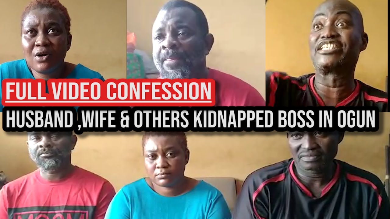 FULL CONF3SSION:HUSBAND & WIFE ARRESTED 4 KIDNAPPING & K1LL1ING HOTEL OWNER,OTUNBA ABAYOMI AJAYI