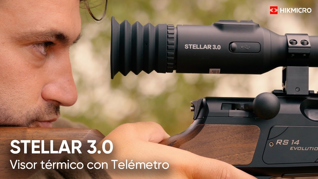 HIKMICRO STELLAR 3.0 | Visor térmico con telémetro y NETD inferior a 15mK