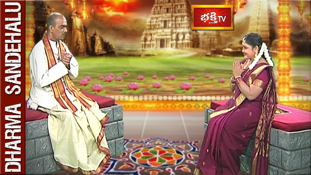 Sri Vaddiparti Padmakar|| Dharma Sandehalu || Full Episode || 05 Jan 2017 || Bhakthi TV