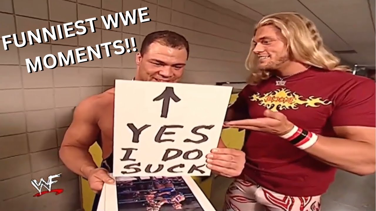The Funniest WWE Moments!!