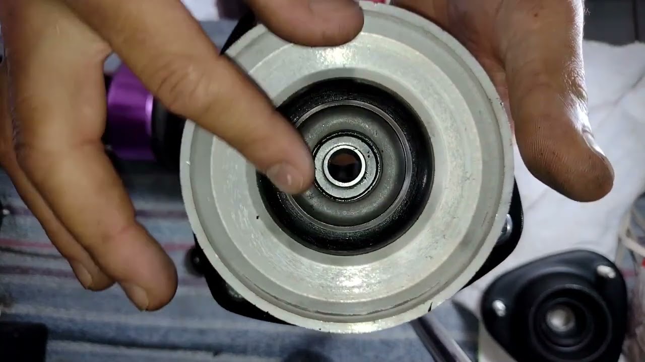 Civic 2005 suspensão a ar (adaptação do coxim original)