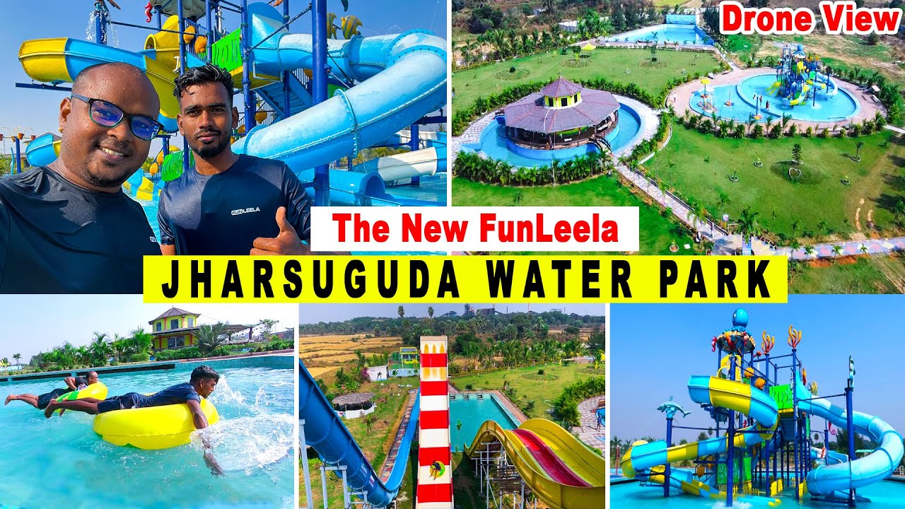 Jharsuguda Waterpark | Fun Leela Water Park | Drone View | Western odisha Best Water Park.?
