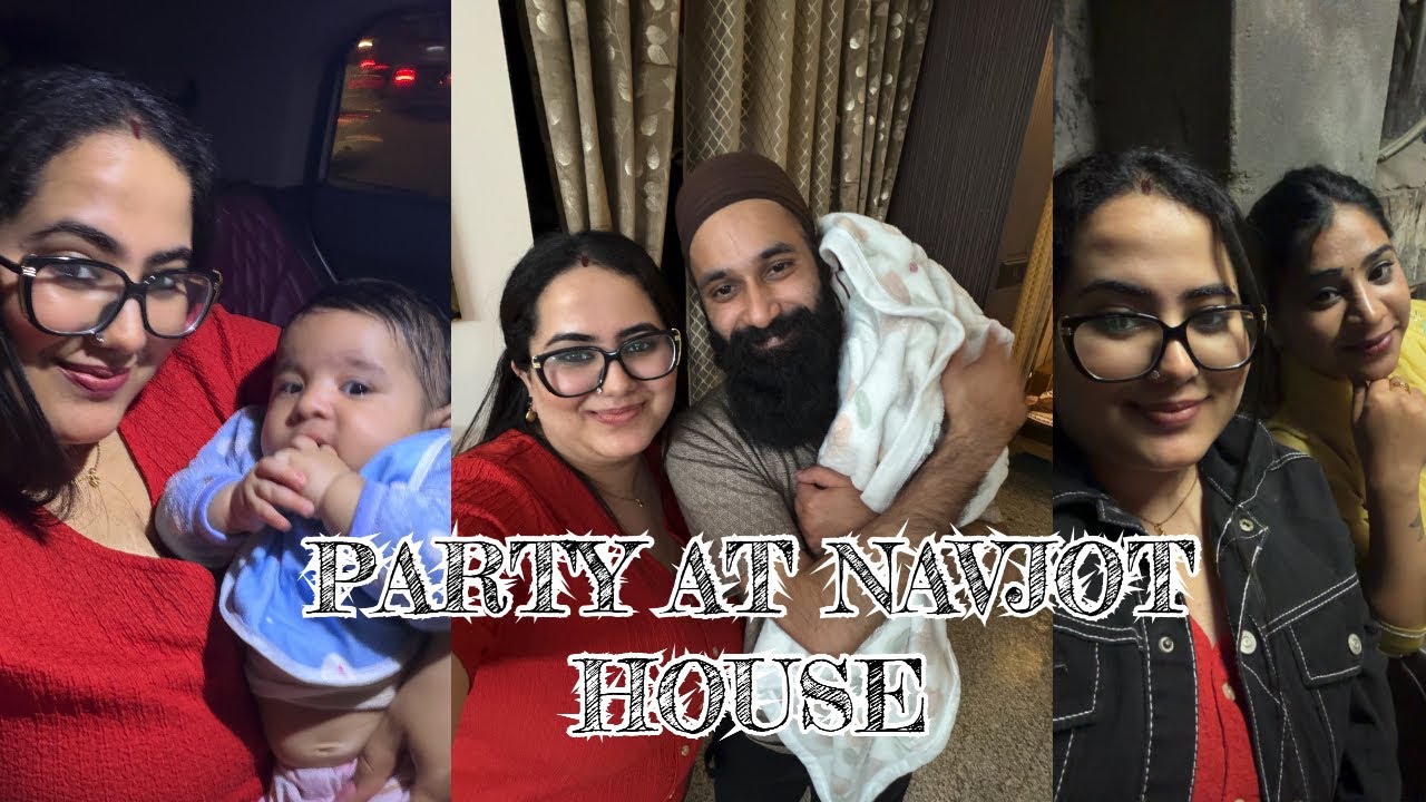 AFTER LONG TIME GET TOGETHER WITH FRIENDS❤️||NAVJOT KE GHR PARTY 🎉 ||MAZA AAGYA 😜