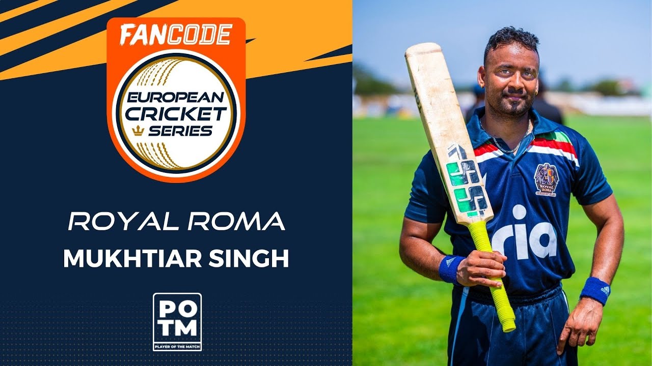 POTM: M.Singh - RBMS vs ROR | Highlights | FanCode ECS Rome, 2022 Day 6 | ECS22.432