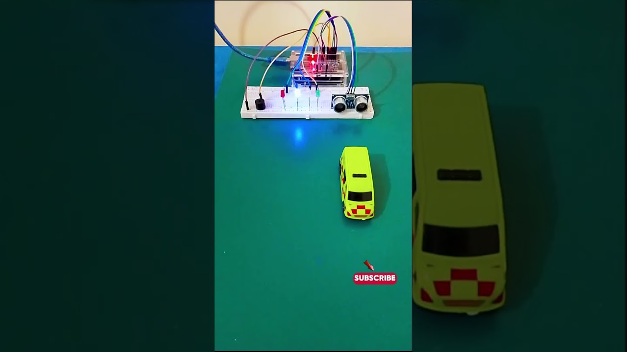 Arduino Parking Sensor Project Distance Indicator and Alarm System