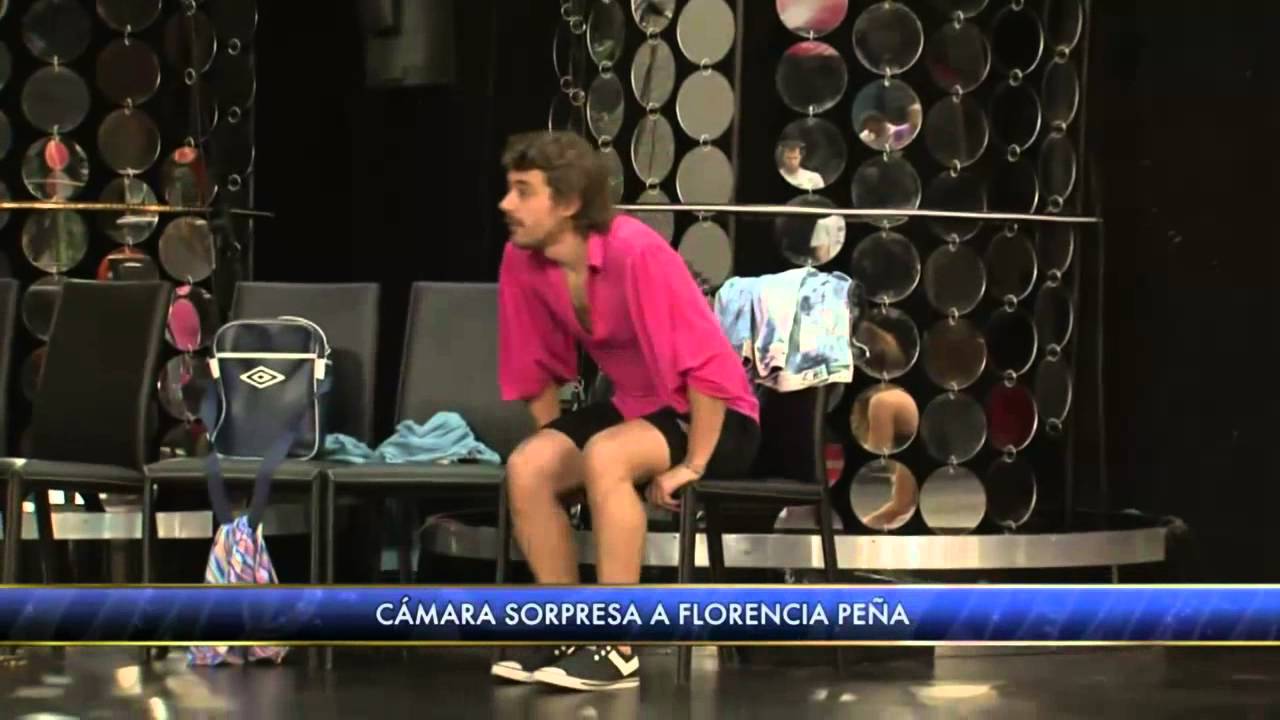 Showmatch 2012 - C&aacute;mara sorpresa de Peter Alfonso y Paula Chaves a Florencia Pe&ntilde;a