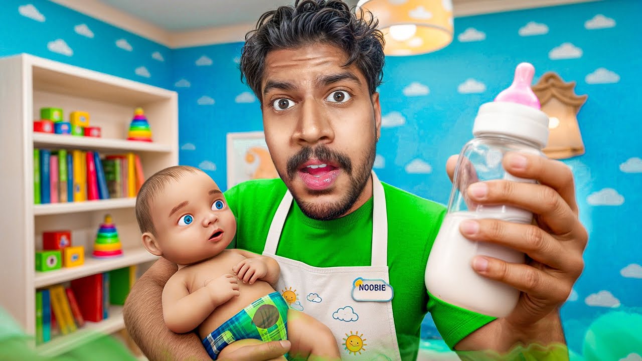 I Became a MOM for 24 Hours in Mother Simulator 👨‍🍼 