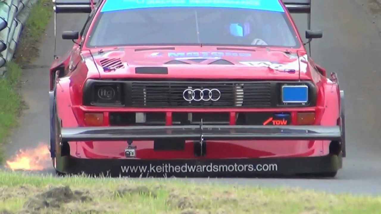 Pike's Peak Audi Quattro Sport at Harewood Hillclimb - KEM Racing