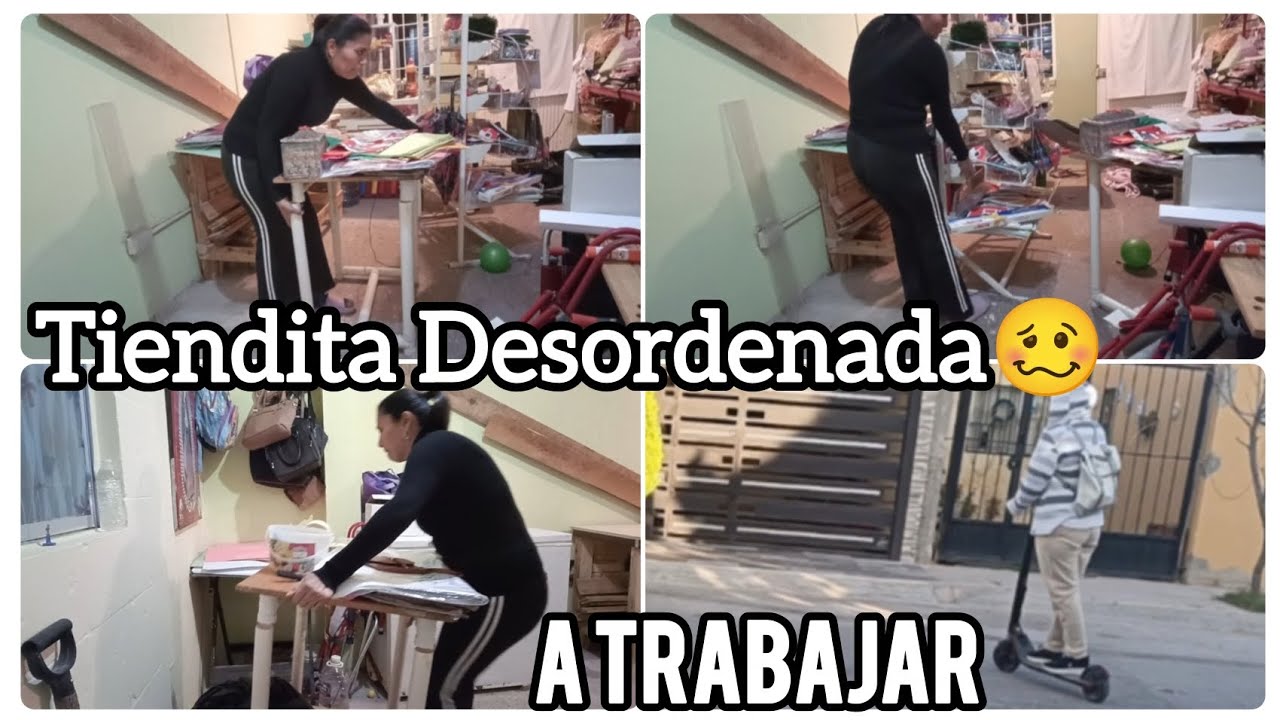 TRATANDO DE DAR ORDEN A MI TIENDITA, TODO ESTA DESORDENADO🫣🥴//MI TRABAJO 