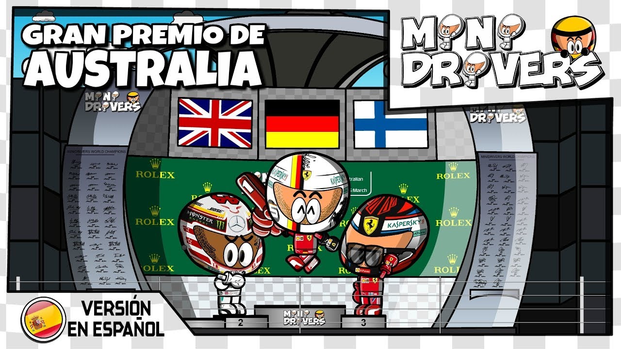[ES] MiniDrivers - 10x01 - 2018 GP de Australia