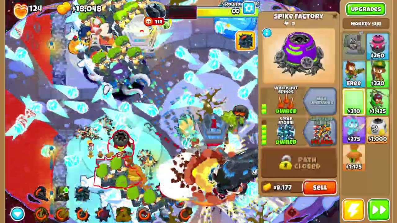 BTD6 Boss Rush Island 5 122pops