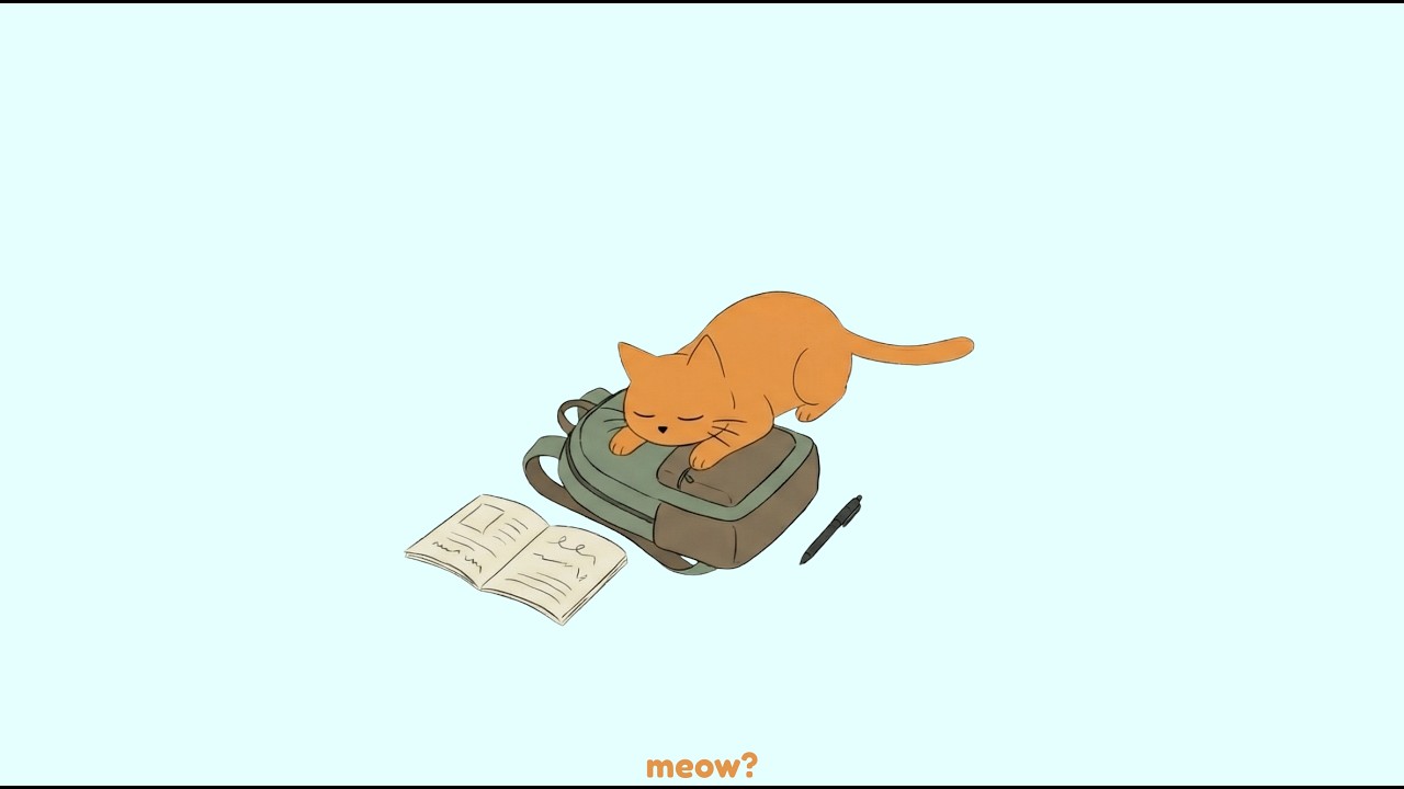 a reminder it's time to study! - a gentle jazz playlist