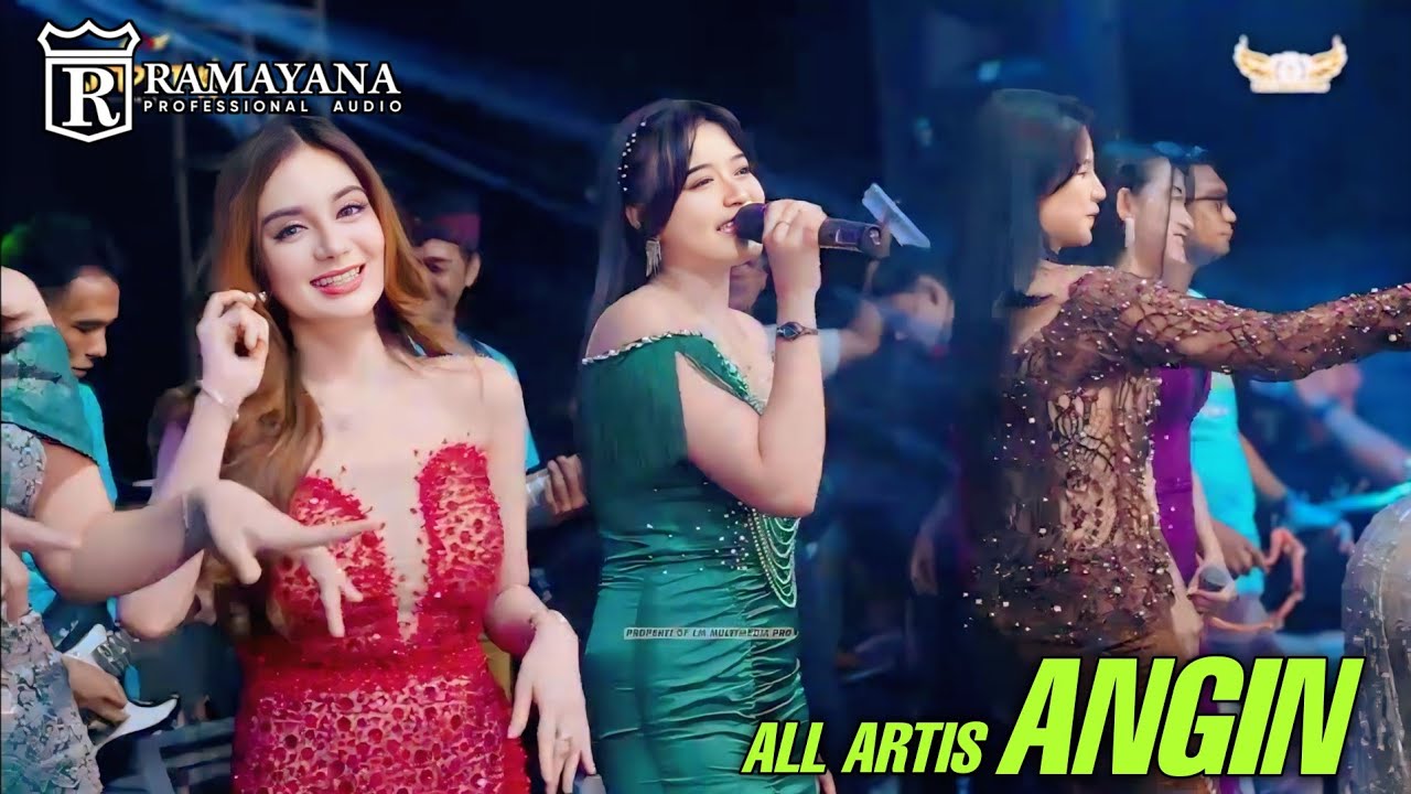 ALL ARTIS - ANGIN - LIVE SIMPATIK MUSIC RAMAYANA AUDIO - GEDANG PORONG SIDOARJO