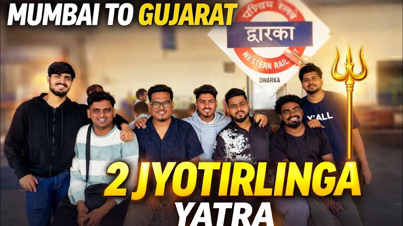 Mumbai To Gujarat JYOTIRLINGA DARSHAN | Nageshwar & Somnath | Part 1