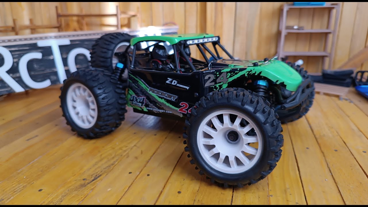 Відео огляд ZD Racing DTK-16 Радіокерована машинка в стилі баггі
