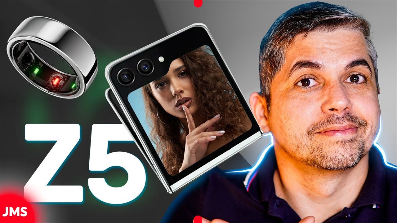 O ANEL INTELIGENTE da Samsung, Galaxy Watch 6 + Z FLIP e Z FOLD 5: Unpacked