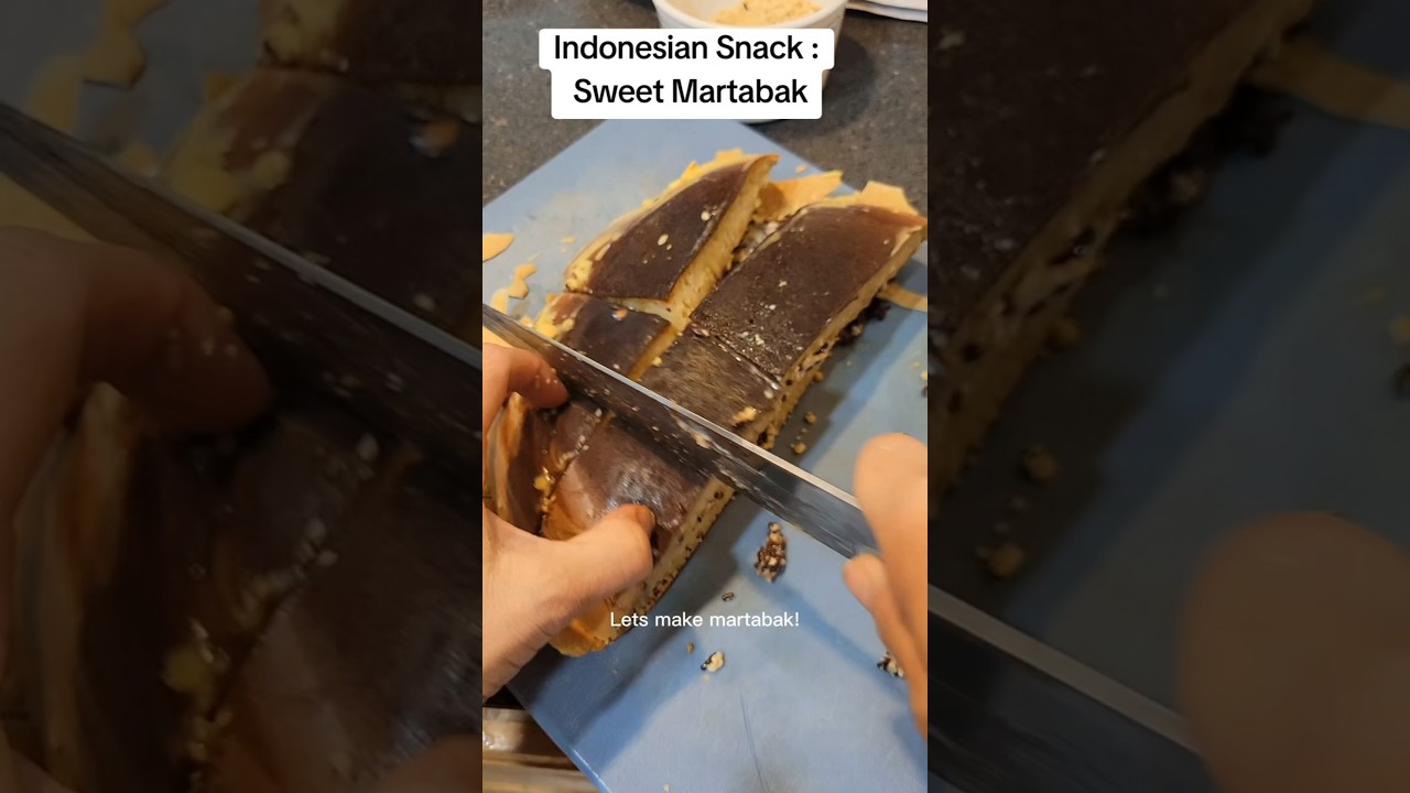Foolproof Martabak Manis Recipe! Indonesian Sweet Pancake Street Food Styl
