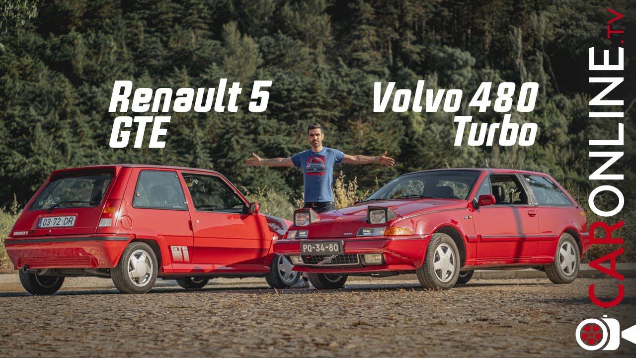 Renault 5 GTE vs Volvo 480 Turbo | Sabias que partilham o bloco do motor?