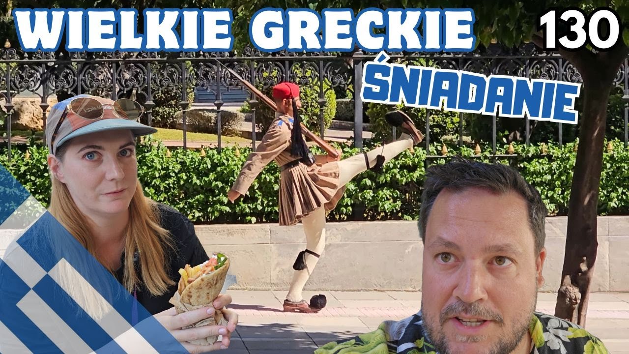 130. Typowie Greckie Śniadanie i Zwiedzanie Aten // Ateny / Grecja