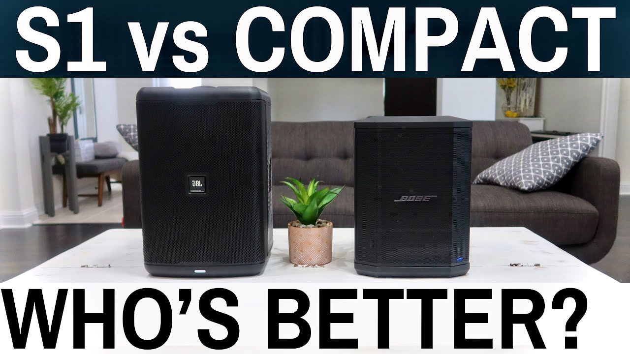 Bose S1 Pro против JBL Eon One COMPACT — какая акустическая система лучше?