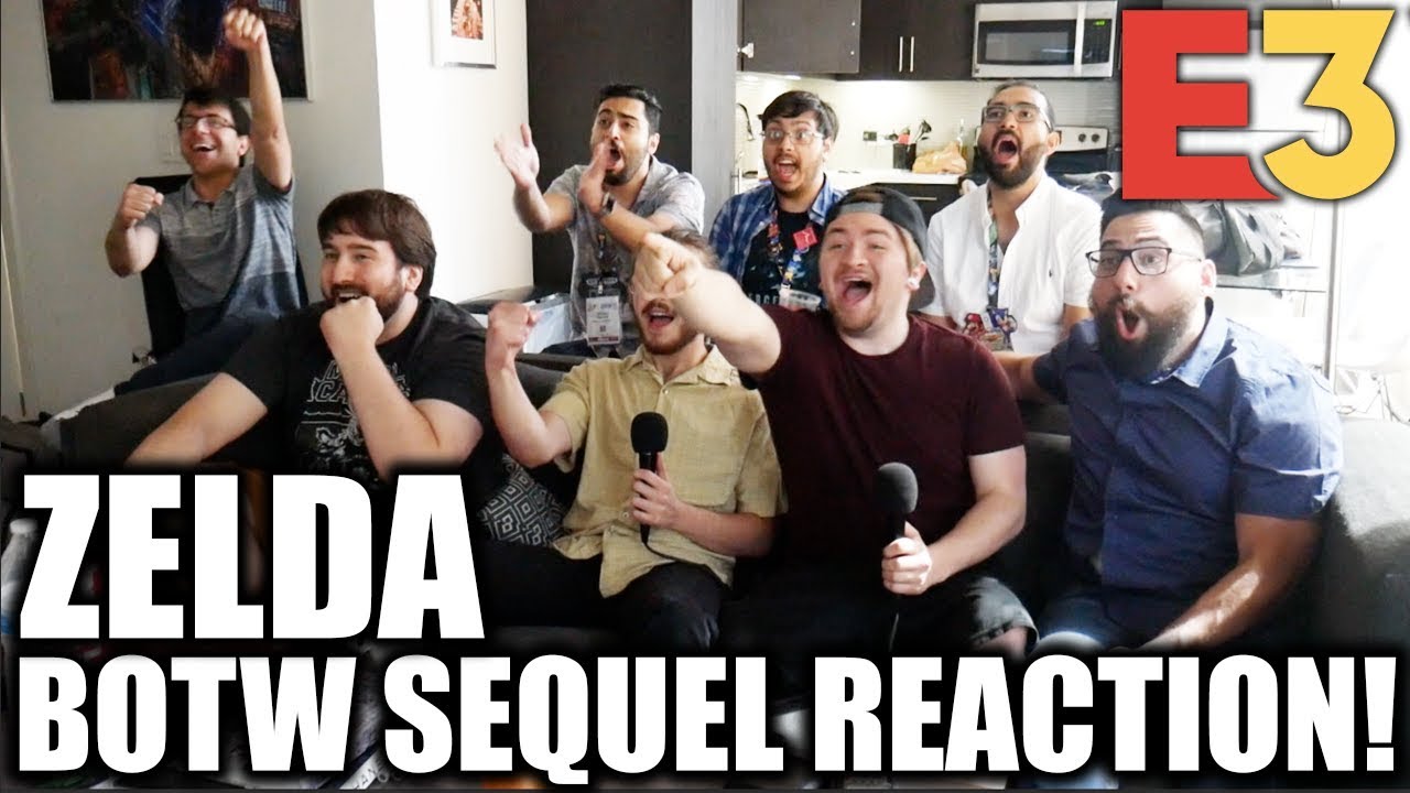 REACTION: ZELDA BREATH OF THE WILD 2! - Nintendo Direct E3 2019