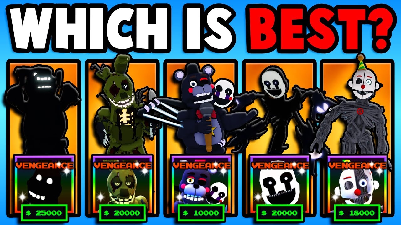Which NIGHTMARE REWARD UNIT Is BEST? (Five Nights TD)