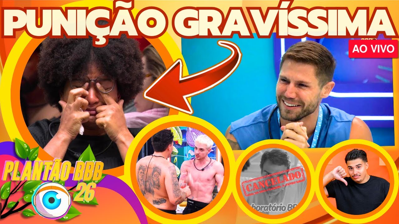🚨BBB26: PUNIÇÃO GRAVÍSSIMA DE MILENA, JONAS REVELA INIMIGA NO ALMOÇO DO ANJO, GLOBO QUER PEDRO FORA!