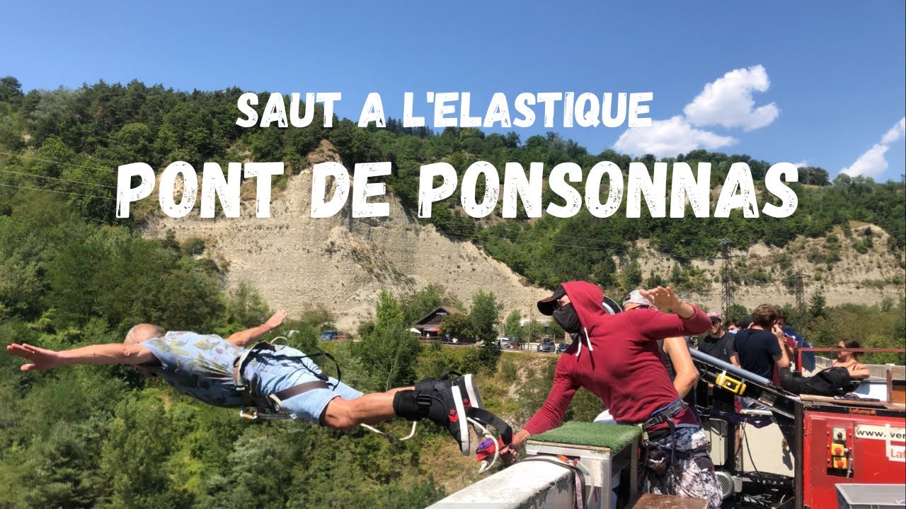 Saut à l'élastique - Pont de Ponsonnas (103 mètres)