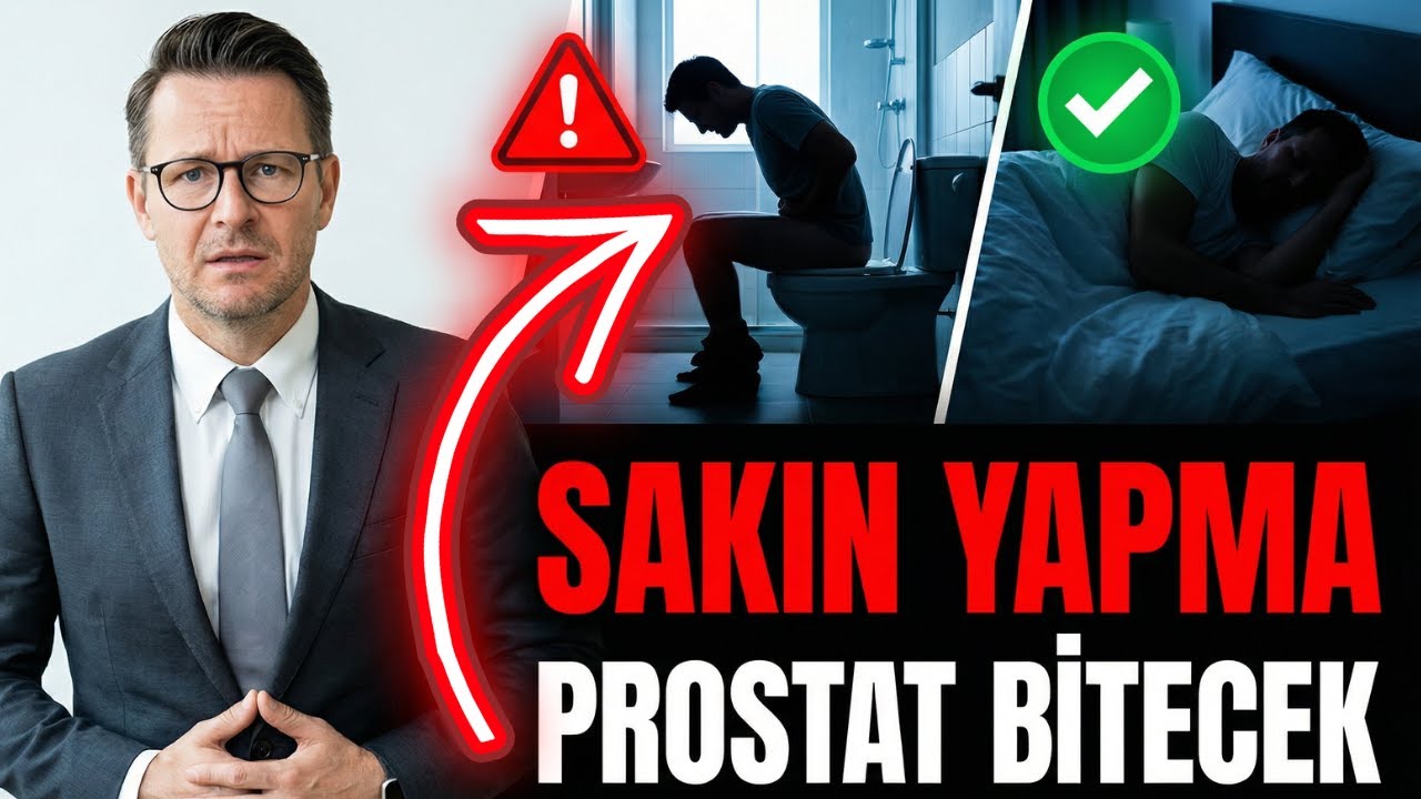 İdrar Yaparken Sakın Ikınmayın! (Prostatı Bitiren Gizli Hata)
