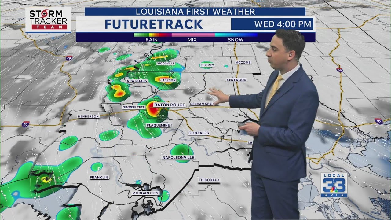 Tuesday evening forecast: Rain chances on the rise