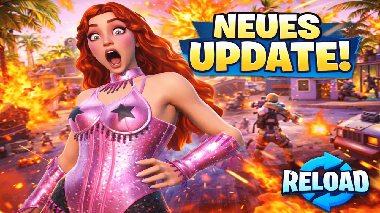 NEUES FORTNITE RELOAD UPDATE 😱 Chaos pur bis zum Schluss!