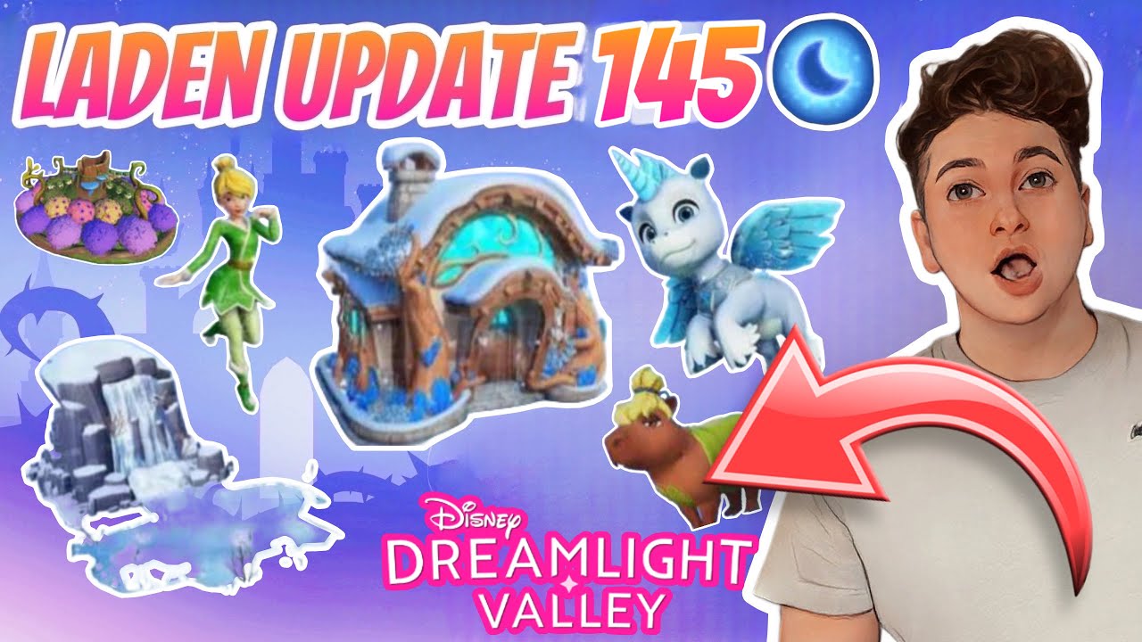 EISIGES EINHORN, EISFLUSS KIT, EISHAUS & viel FEE!! 🤩 | Laden Update 145 | Disney Dreamlight Valley 