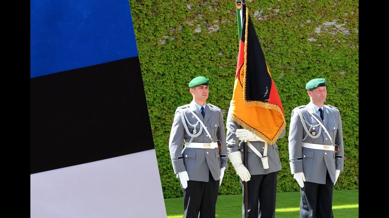 Ehrenkompanie - Estlands Ministerpräsident - Militärische Ehren