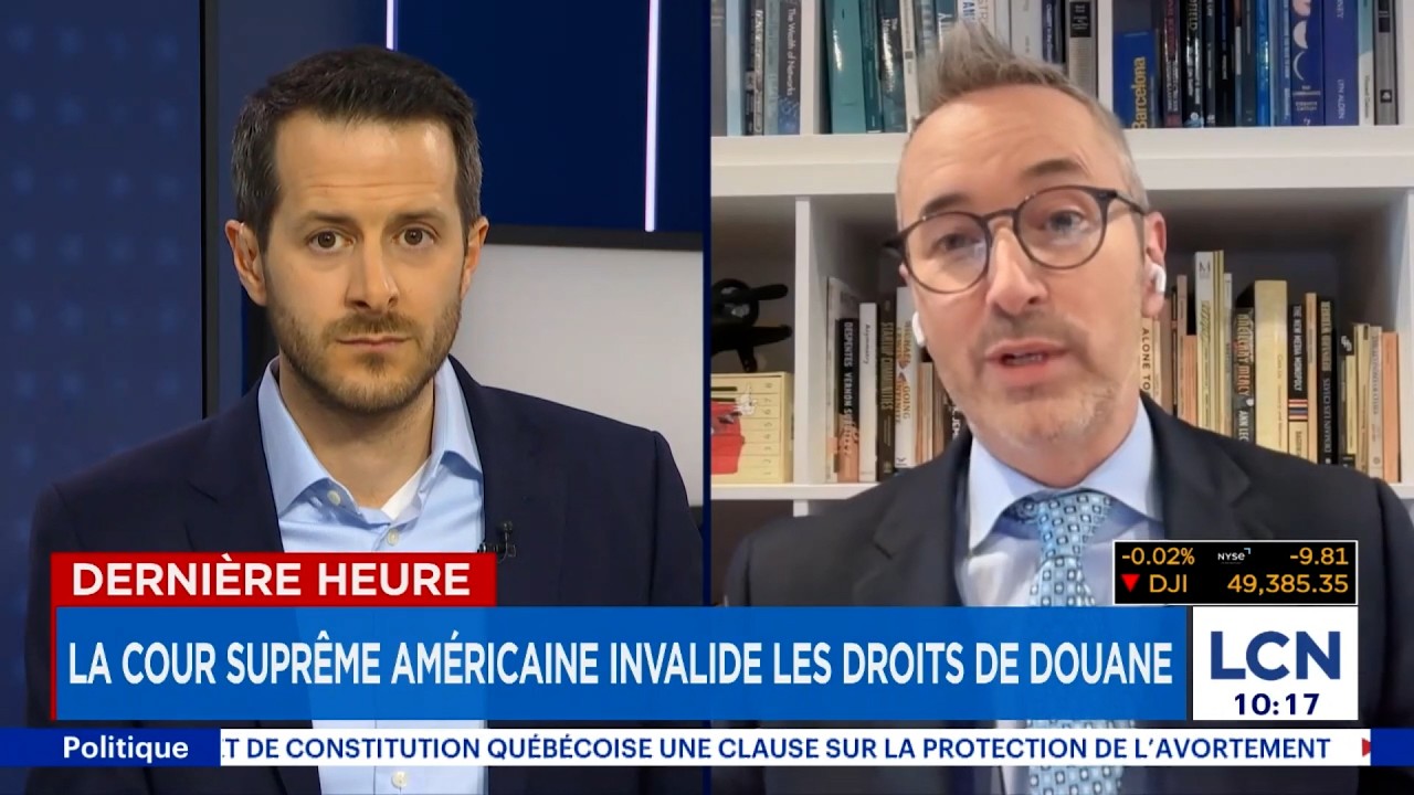 Tarifs invalidés: «Un coup très, très dur pour la légitimité» de Trump