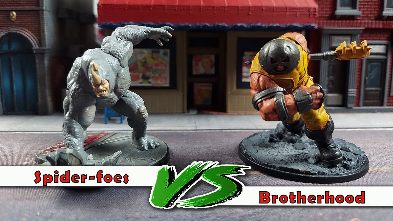 Spider-foes v Brotherhood -Marvel Crisis Protocol Battle Report ep 38