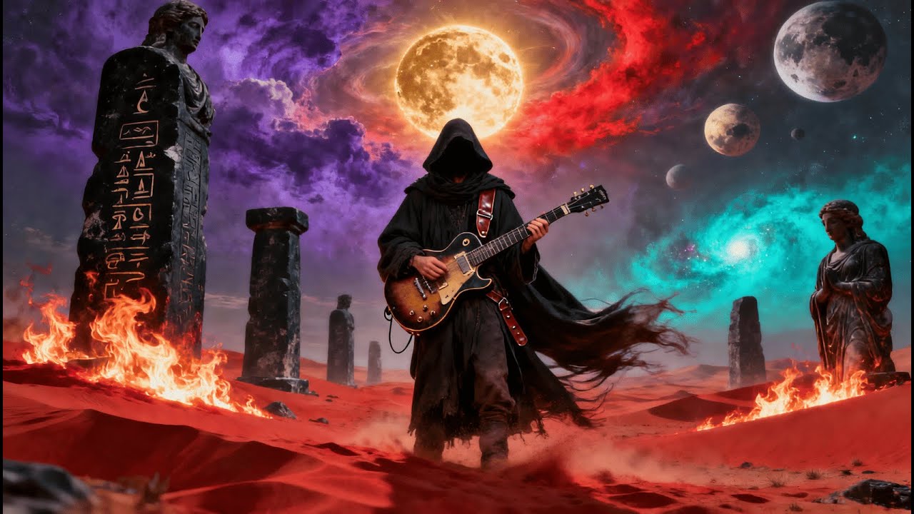 Desert Blues Psych Rock | Midnight Drive Instrumental