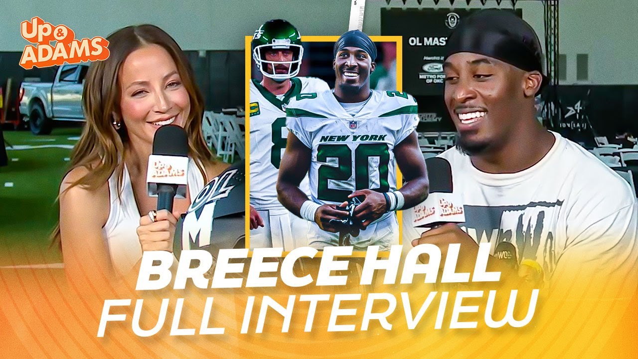 Breece Hall Talks Aaron Rodgers, Davante Adams Trade Rumors, & More From OL Masterminds