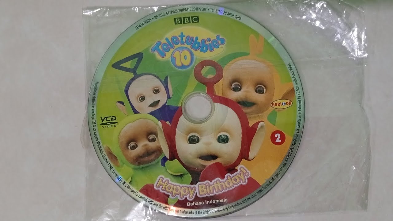 Opening To Teletubbies VCD - Happy Birthday! Vol 2 (2008 Horizon VCD)