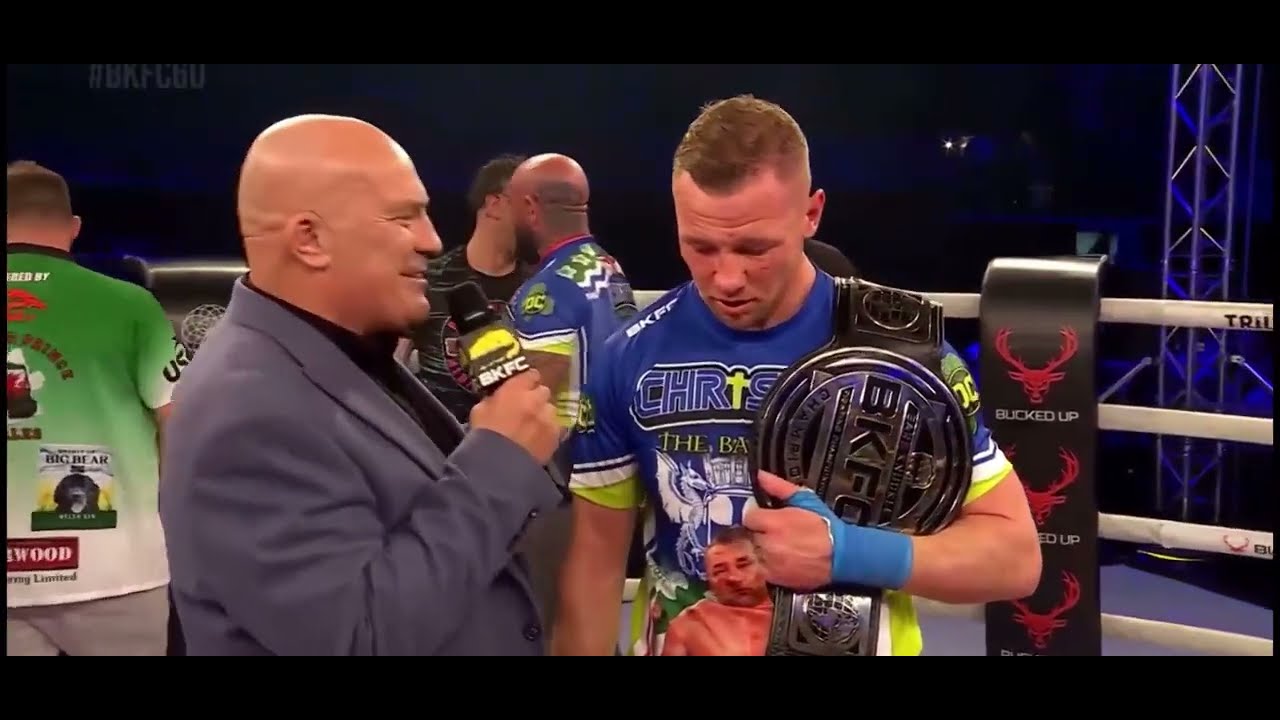 DANNY CHRISTIE &ldquo; I DONT WANT THAT REMATCH WITH JARED WARREN&rdquo; POST FIGHT INTERVIEW BKFC 2024 🥊#bkfc