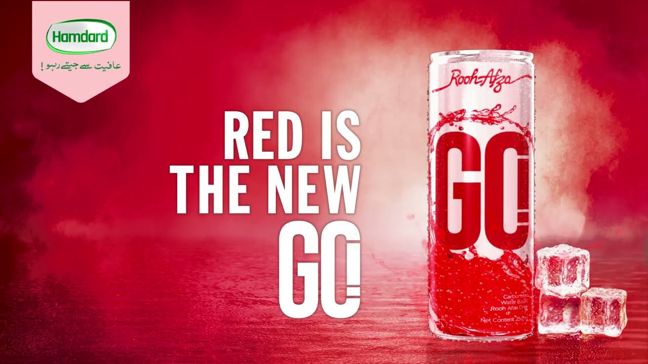Rooh Afza Go | Red is the new Go