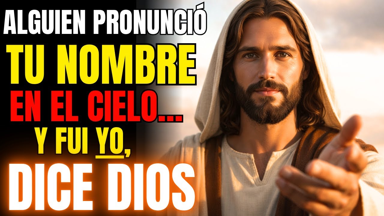 ALGUIEN PRONUNCIÓ TU NOMBRE EN EL CIELO… Y FUI YO, DICE DIOS