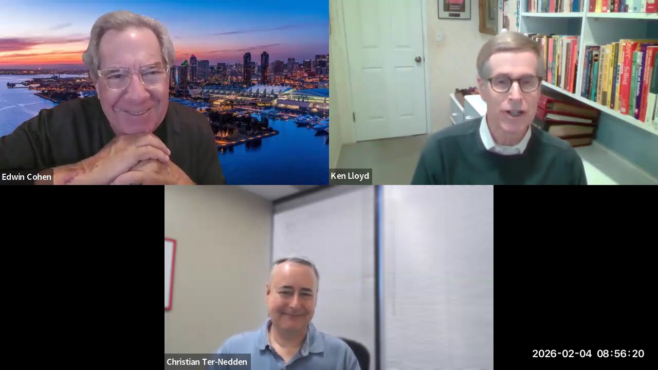 Christian and Ken join Ed on GlobalTVtalkshow