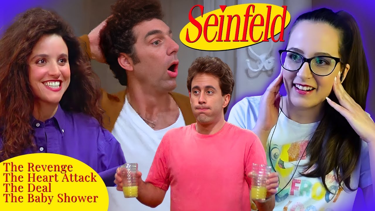 🟡SEINFELD 2x7-10 First Time Watching TV REACTION